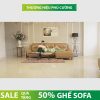 Sofa da cao cấp màu bò: Sự lựa chọn đẳng cấp, sang trọng cho phòng khách