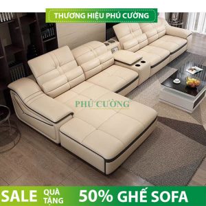 “Cơn sốt” sofa góc phòng khách nhập khẩu từ Đài Loan 1