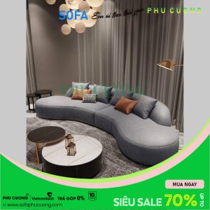 Sofa Vải cong căn hộ cao cấp A947