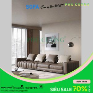 Băng sofa chân inox sang trọng A960