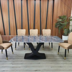 Bàn ăn hiện đại 6 ghế bán chạy BK037