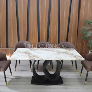 Bàn ăn cách điệu đẹp BK010