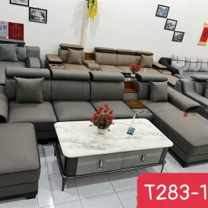 Bàn trà sofa mặt đá chữ nhật T283-13
