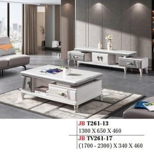 Bàn trà sofa mặt đá chữ nhật T261-13
