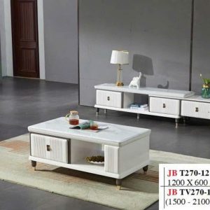 Bàn trà sofa mặt đá chữ nhật T270-12