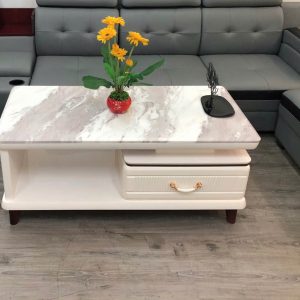 Bàn trà sofa mặt đá chữ nhật