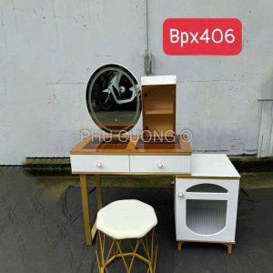 Bàn trang điểm phối kính dễ vệ sinh BPX406