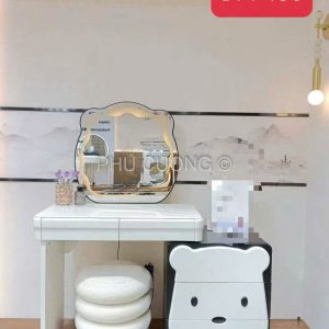 Bàn trang điểm mặt gấu trắng BPF138