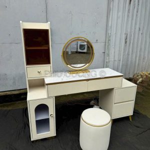 Bàn trang điểm tủ đứng gương led TD005