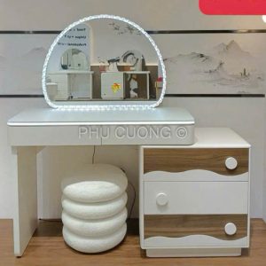 Bàn trang điểm sóng biển BPF129