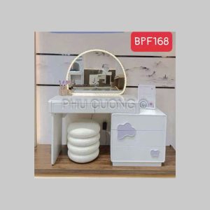 Bàn trang điểm gương bánh bao xinh BPF168