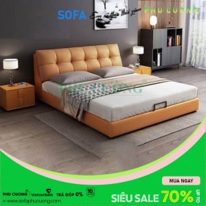 Giường ngủ màu Cam GU014
