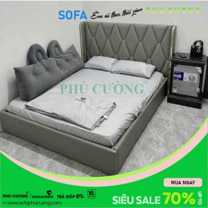 Giường ngủ bọc da bán chạy GU027