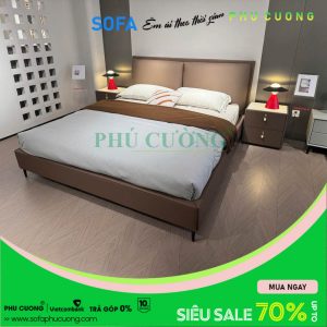 Giường ngủ cao cấp da chống xước GU031