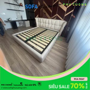 Giường ngủ bọc da năng động GU007