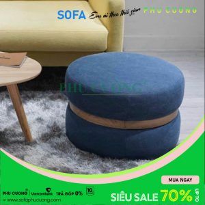 Ghế đôn sofa tròn hình bánh D015