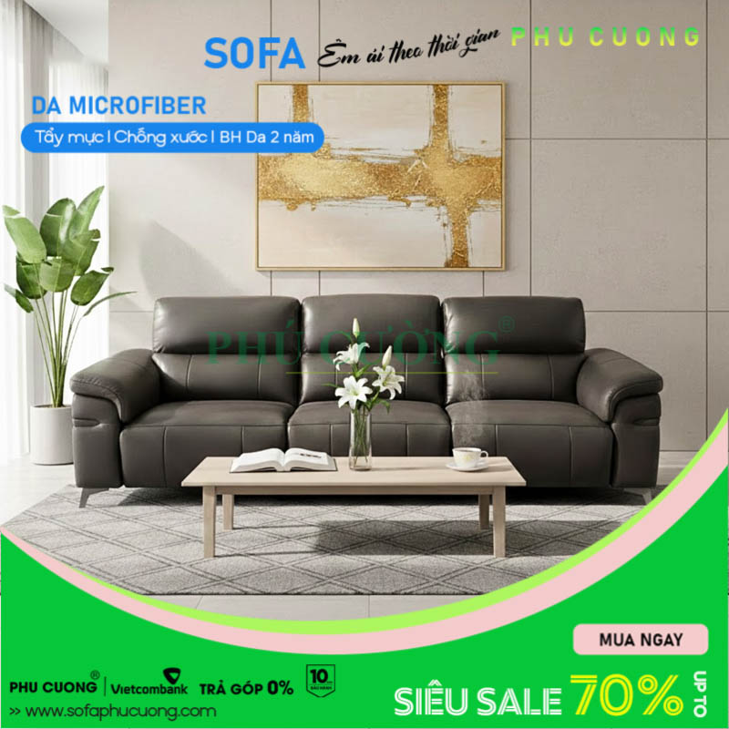 [A1002] Băng sofa Oramavi 3 chỗ siêu êm