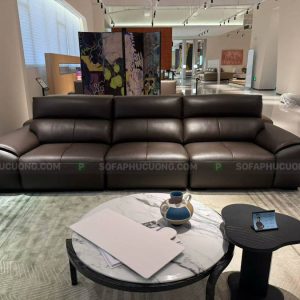 [A1024] Sofa 3 chỗ Da chống trầy xước tặng đầy đủ